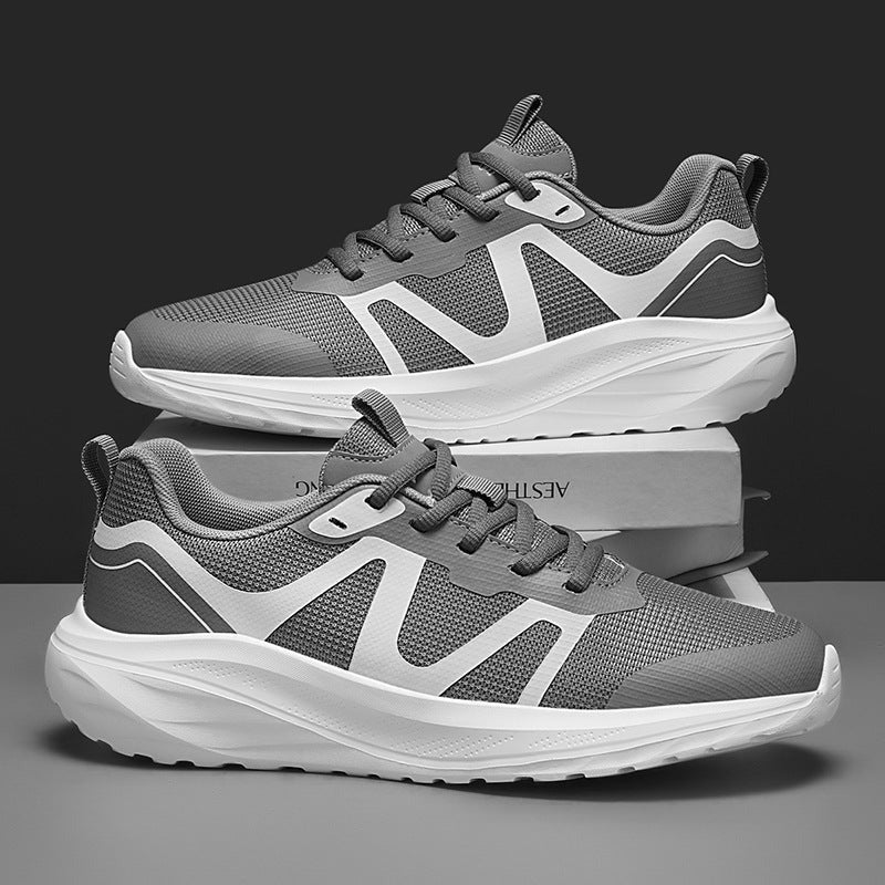 Hayes mesh running shoes - Gray detail
