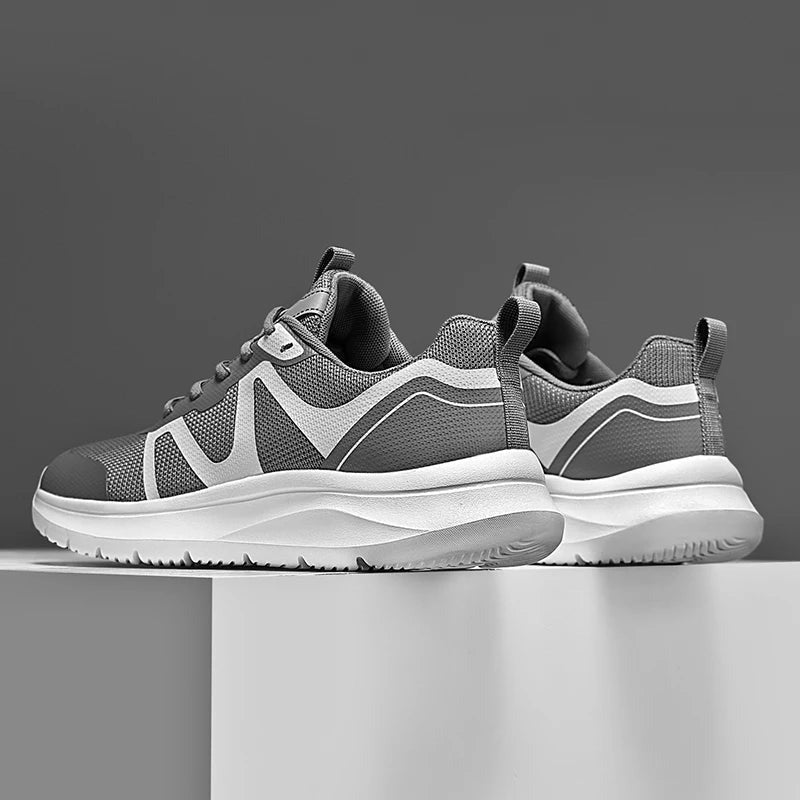 Hayes mesh running shoes - Gray detail