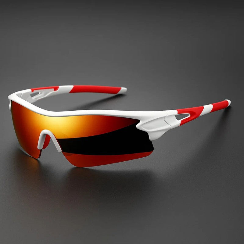 Hayes polarized sport sunglasses - Sunset White
