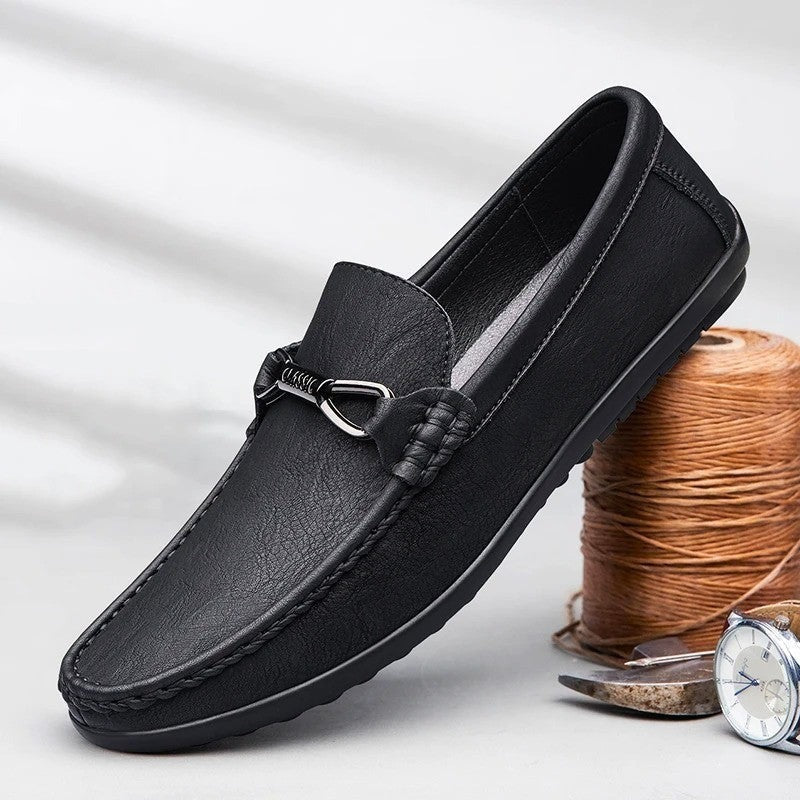 Henry leather loafers - Black