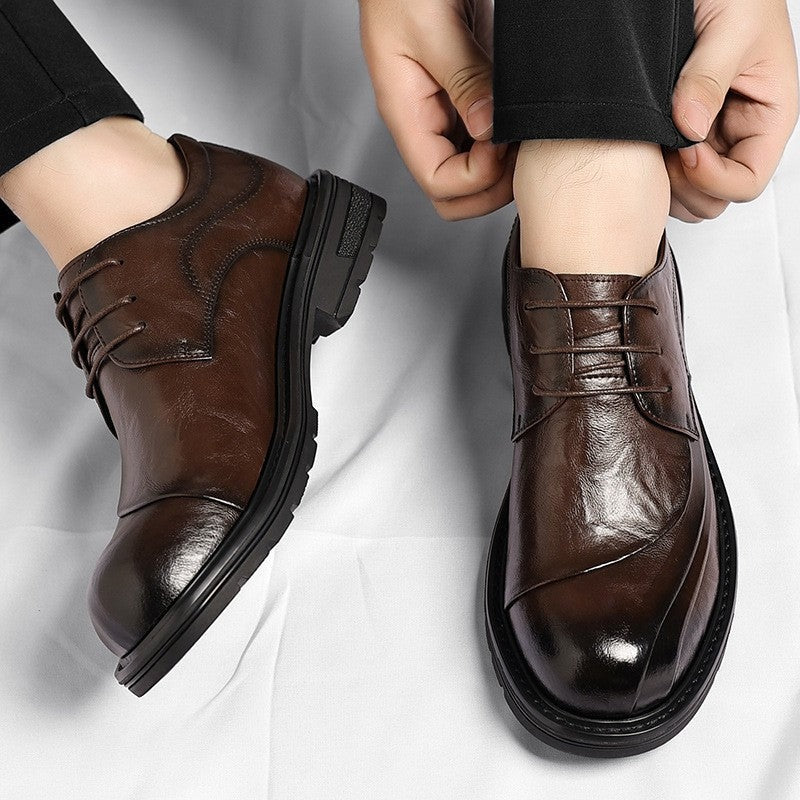 Henry derby dress shoes - detail