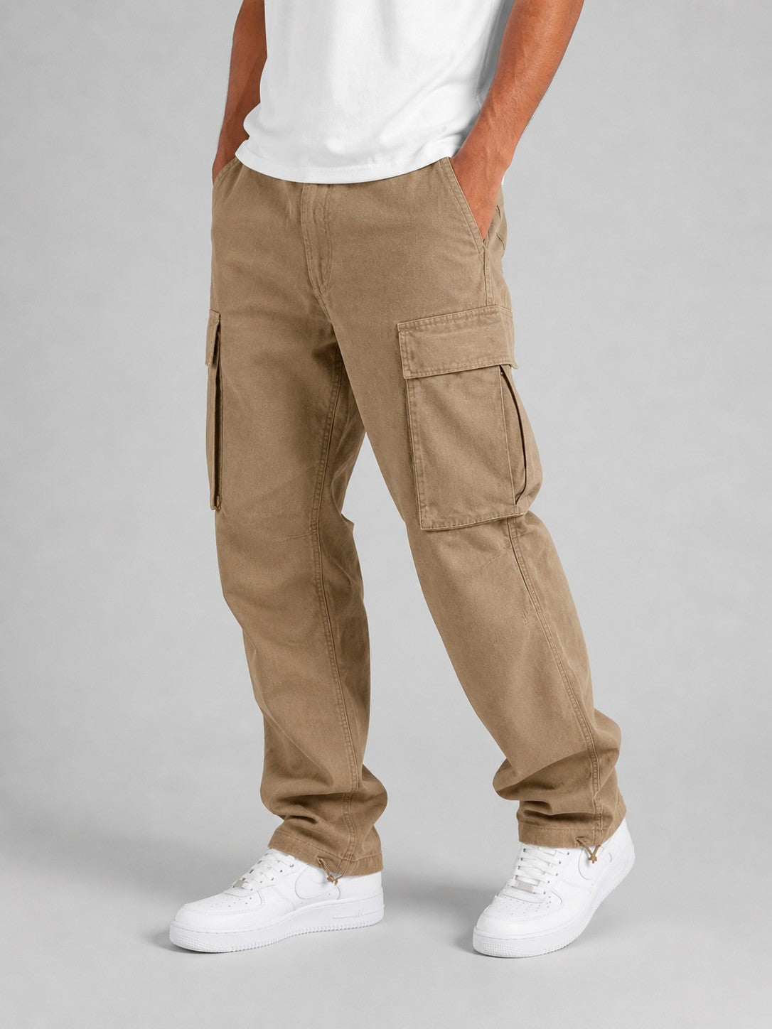 Henry cargo pants - Khaki