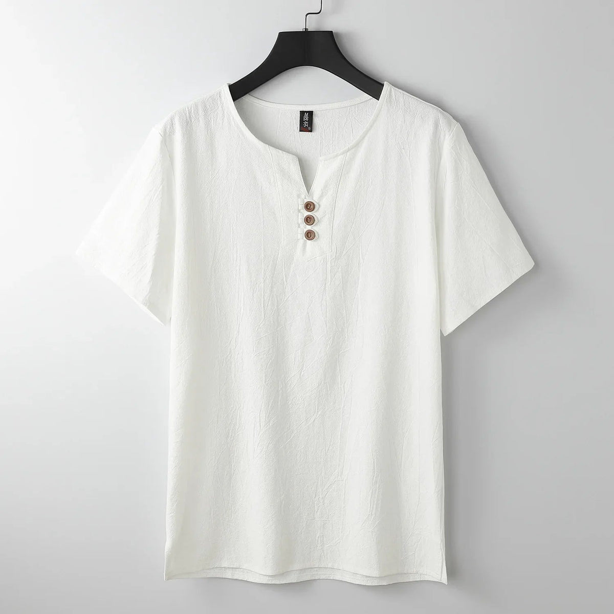 Henry Linen Shirt - White