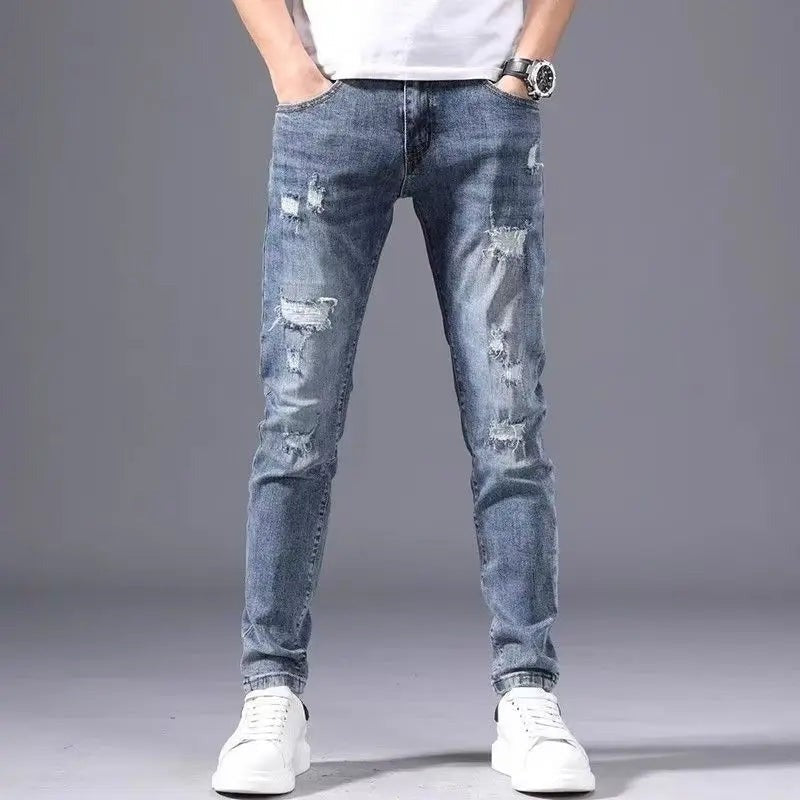 Hunter ripped jeans - Blue detail