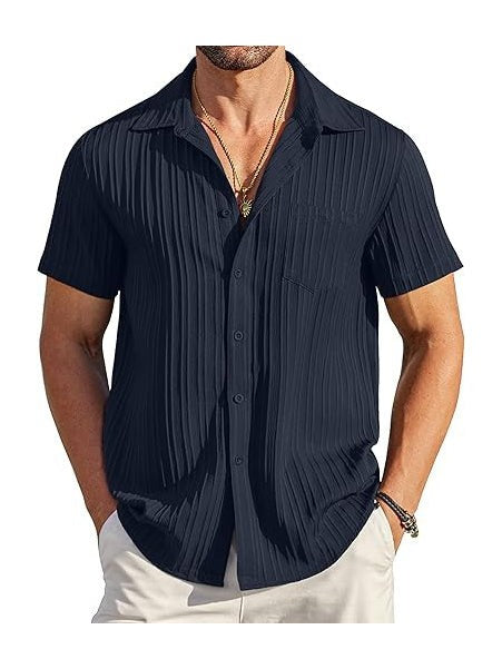 Jackson button up shirt - Navy