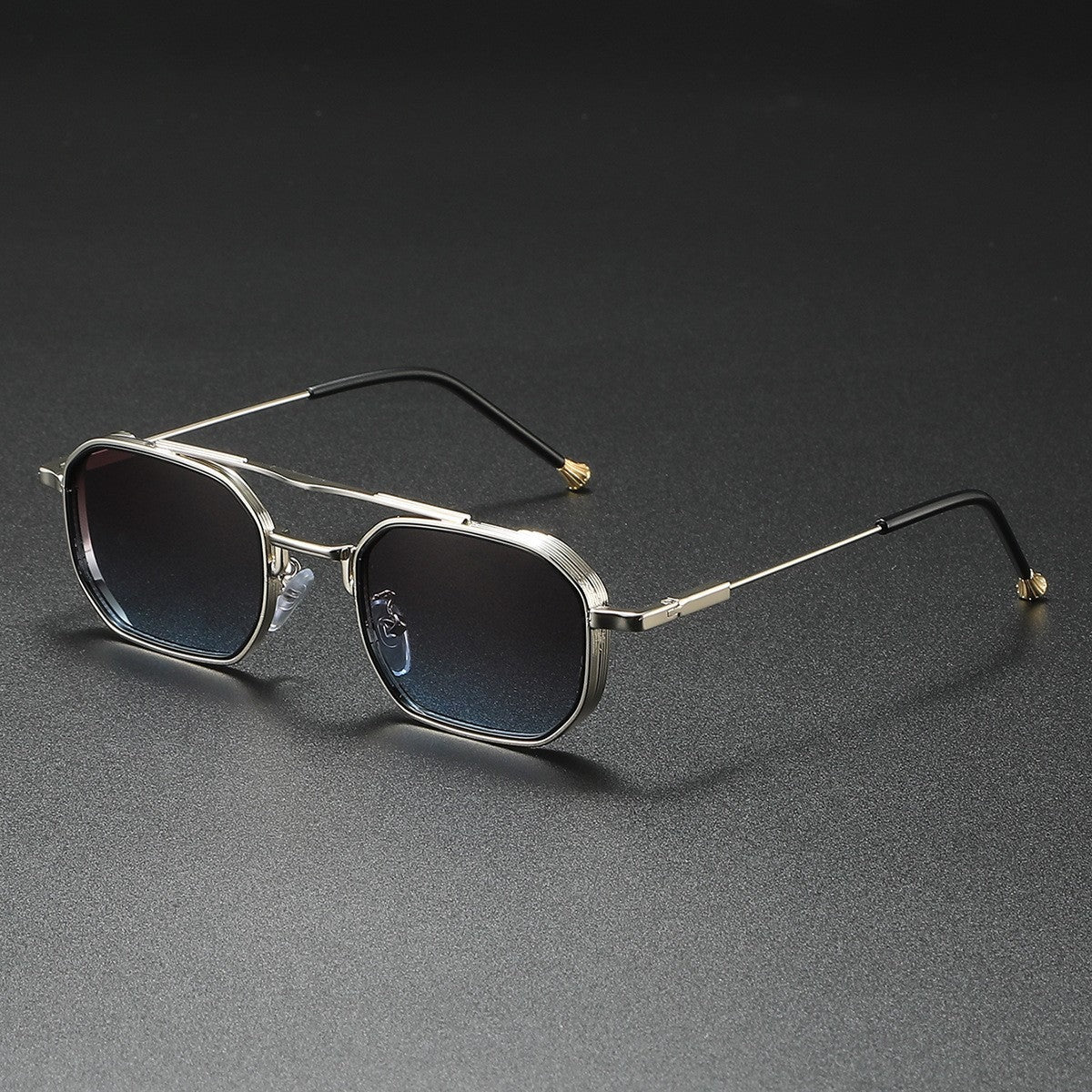 James aviator sunglasses - Blue