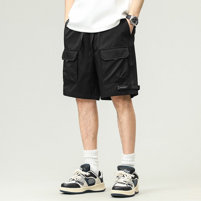 James cargo shorts black