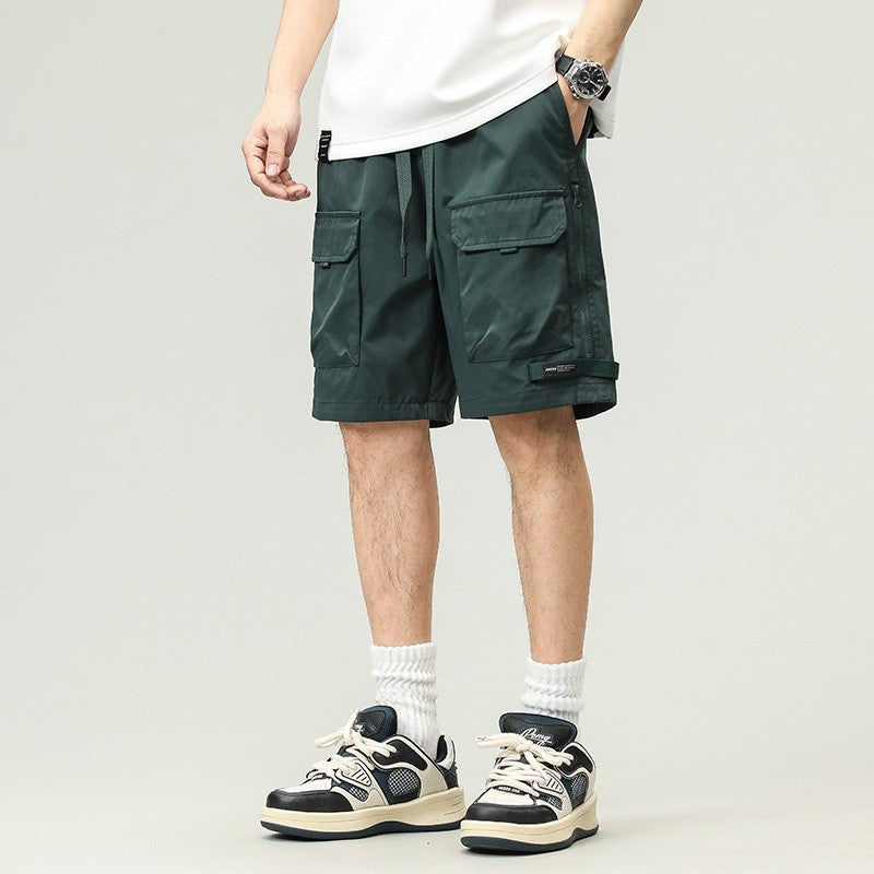 James cargo shorts green