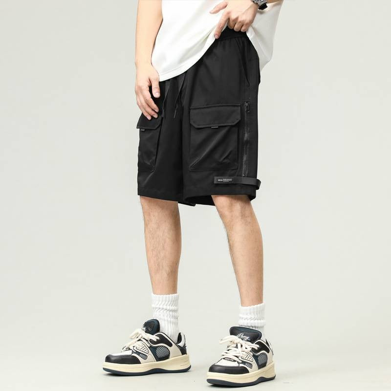 James cargo shorts - Khaki detail