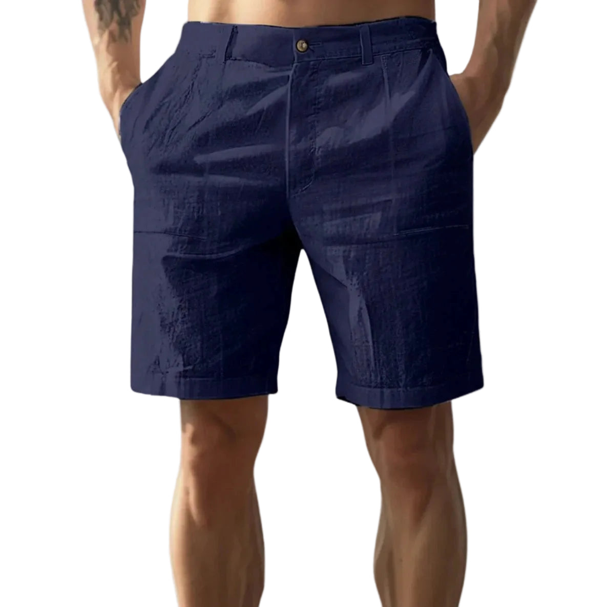 James chino shorts - Dark Blue