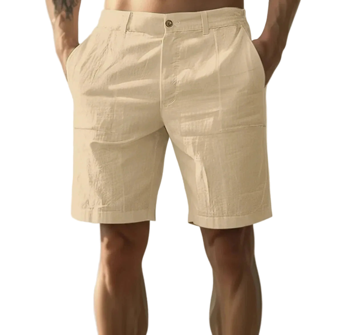 James chino shorts - Khaki