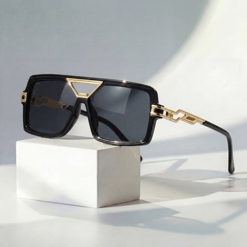 James square sunglasses - Black