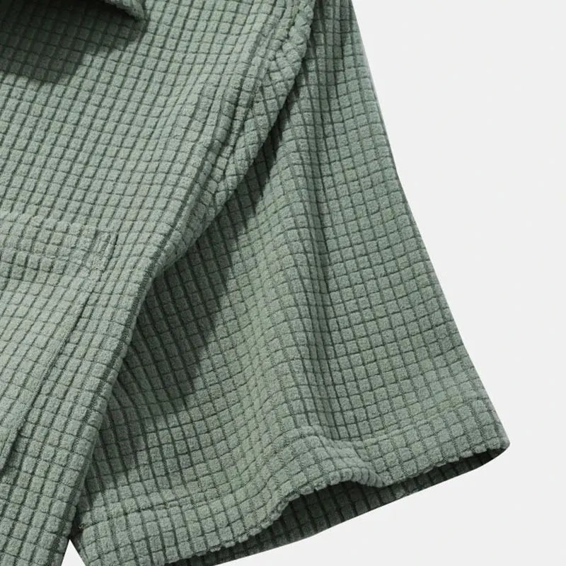 James waffle polo - lifestyle