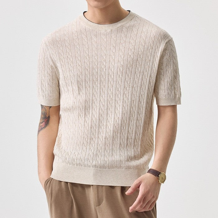Jonah knit shirt - Beige