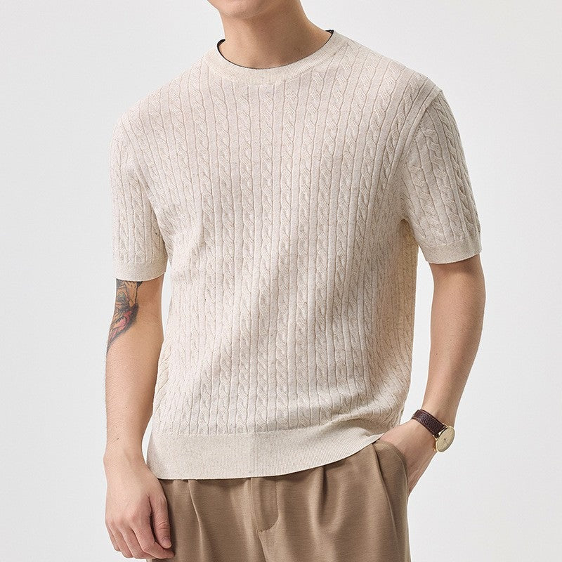 Jonah knit shirt - Beige