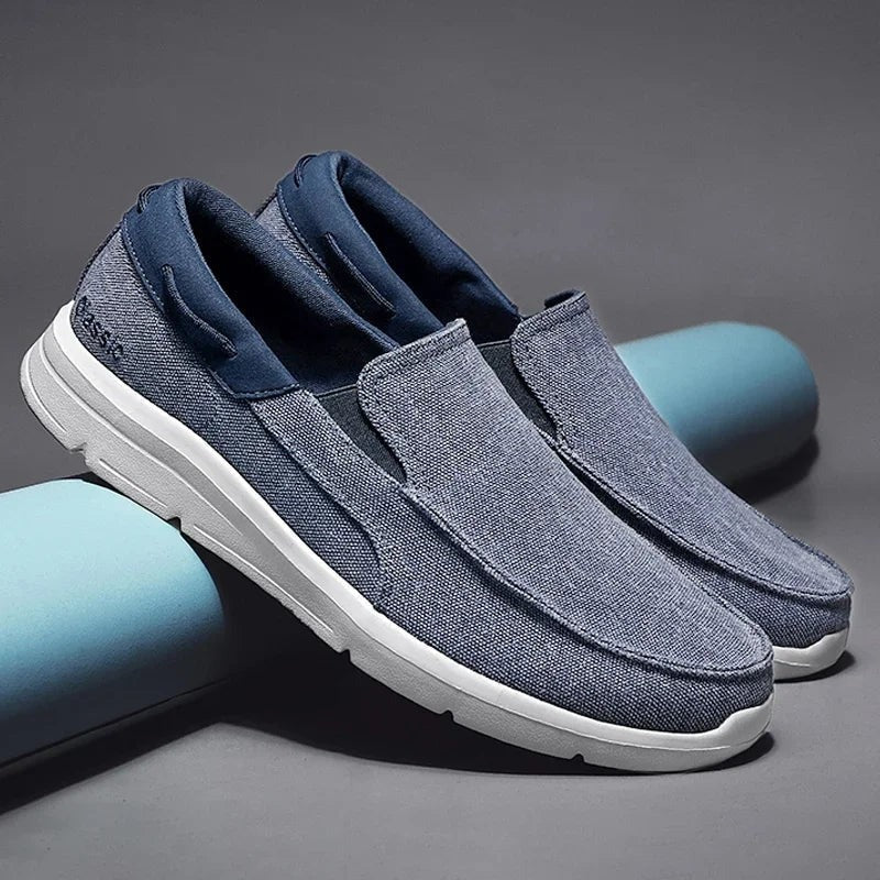 Jonah canvas slip on shoes - Blue