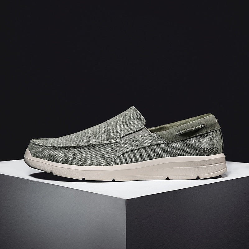 Jonah canvas slip on shoes - detail
