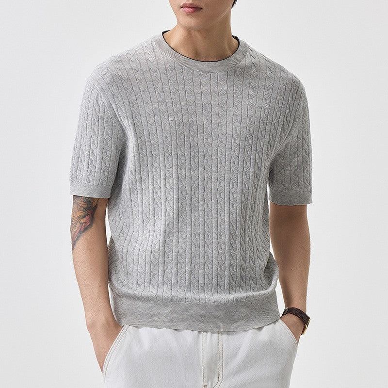 Jonah knit shirt - Gray