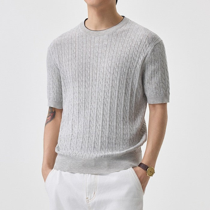 Jonah knit shirt - Gray