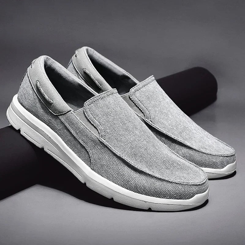 Jonah canvas slip on shoes - Gray