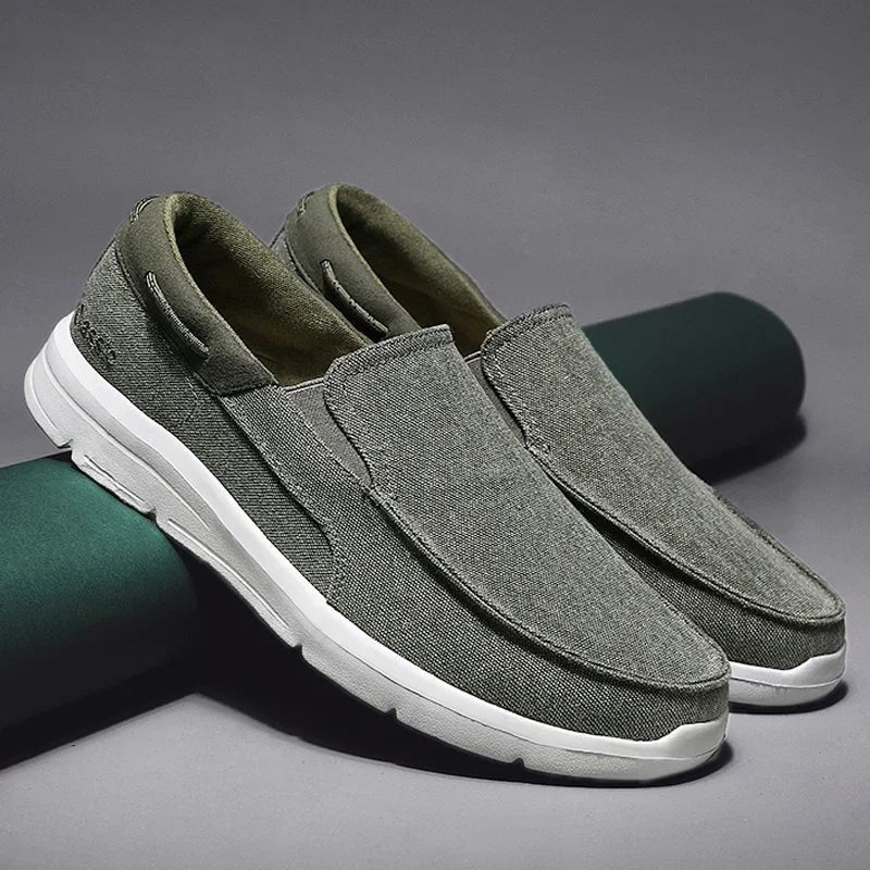 Jonah canvas slip on shoes - Green