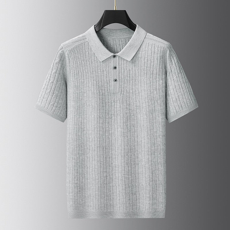 Jonah knit polo - detail