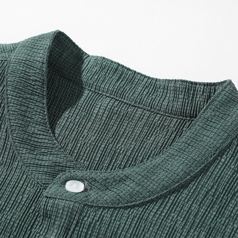 Julian lounge set - Green collar detail