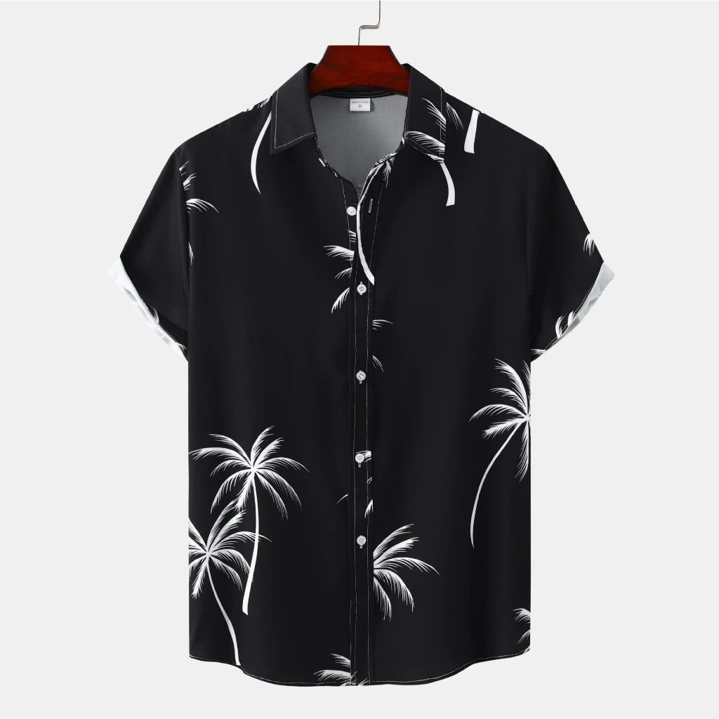 Kai hawaiian shirt - Black