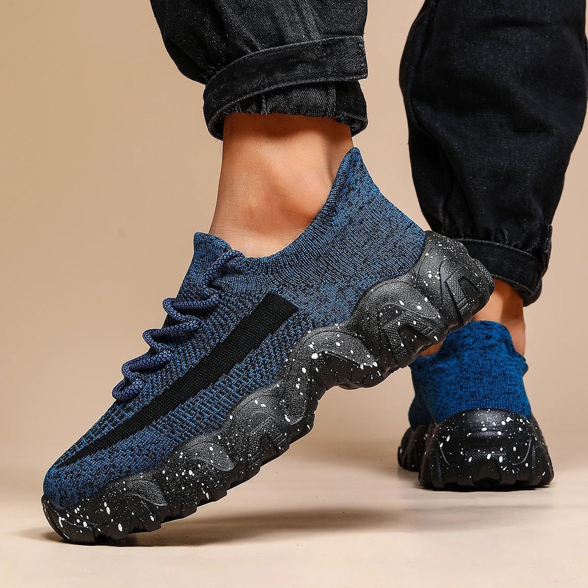 Kai knit sneakers - Blue