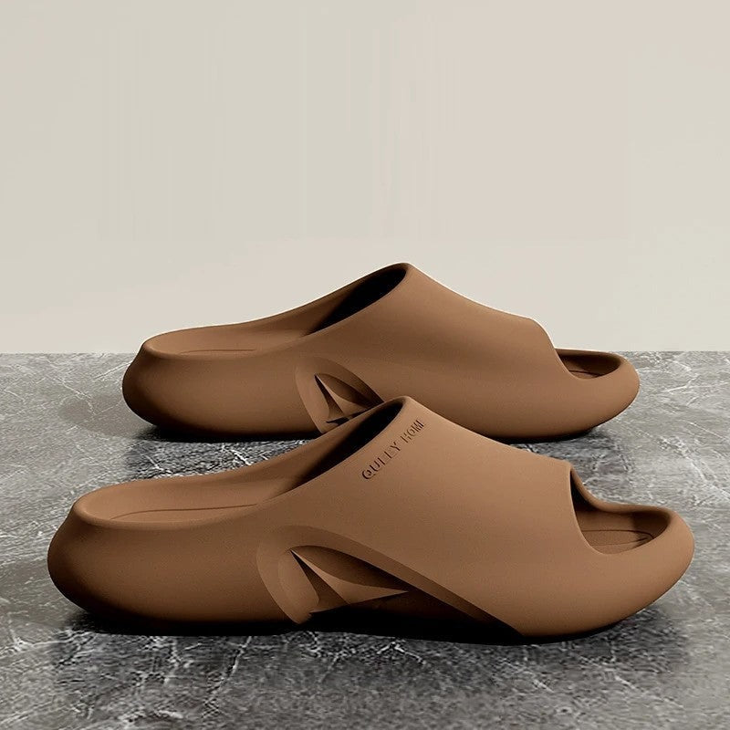 Kai beach slide sandals - Brown