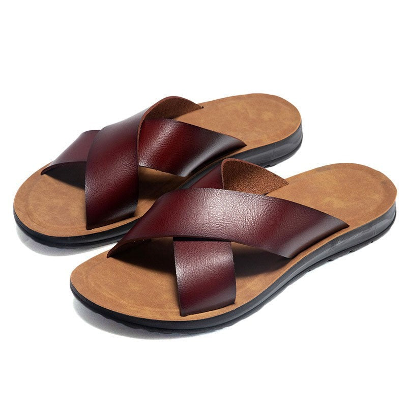 Kai beach sandals - Brown