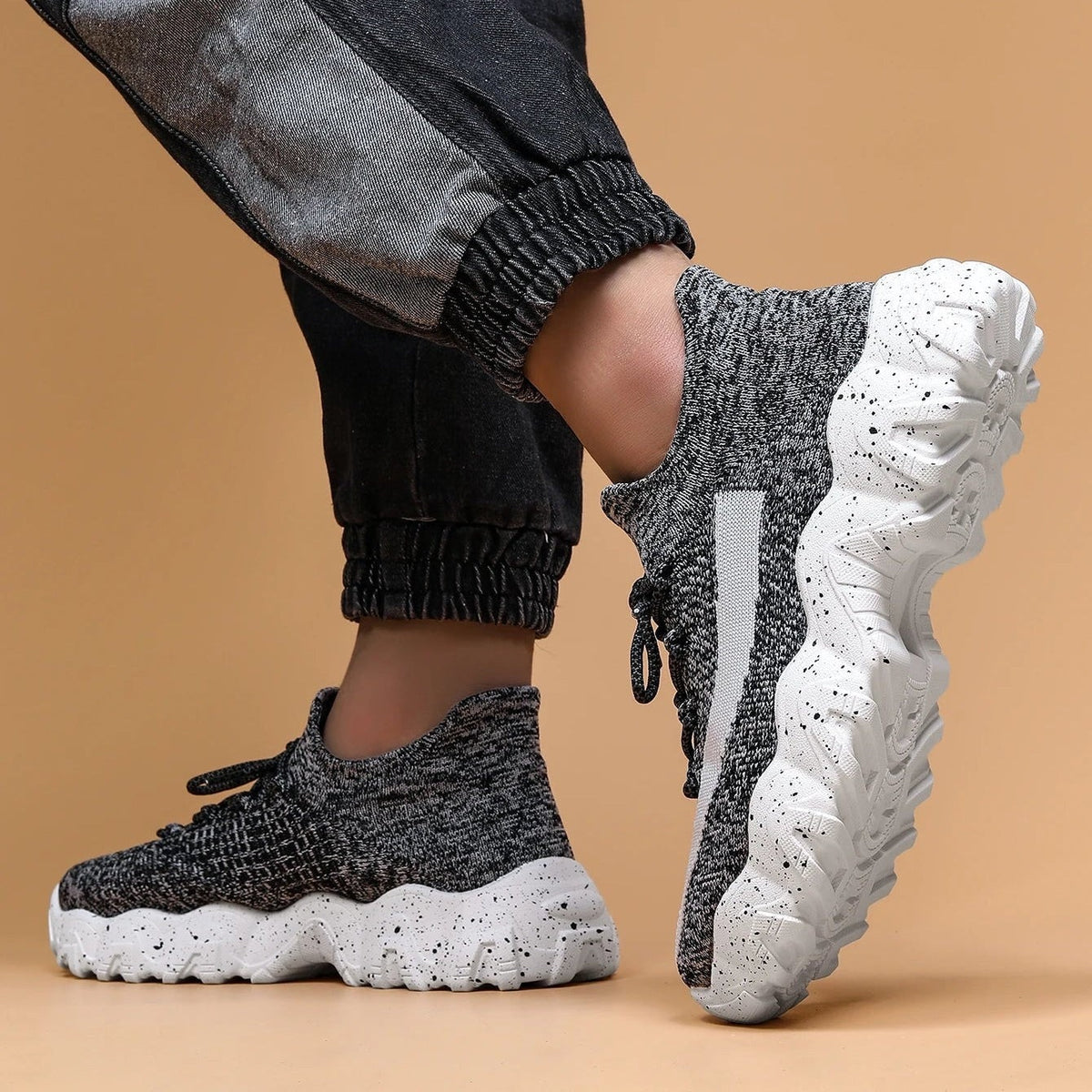 Kai knit sneakers - Gray