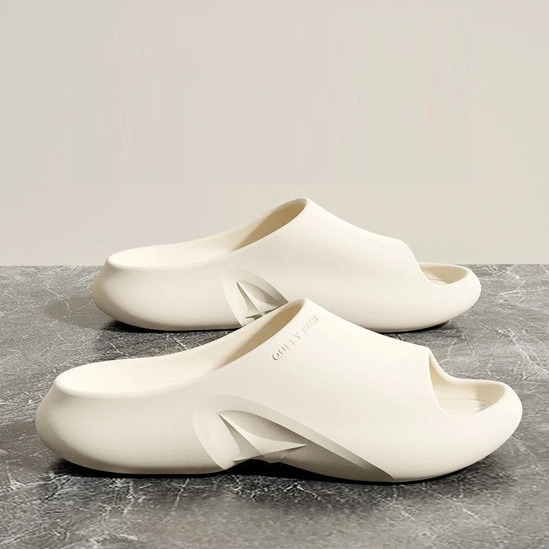 Kai beach slide sandals - White