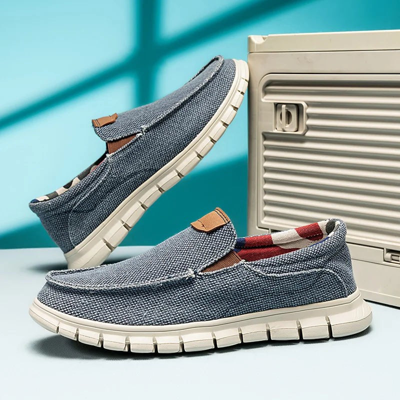 James canvas slip on shoes - main