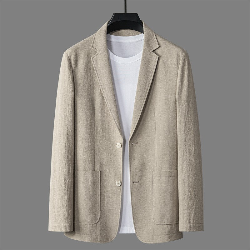 Lennox linen blazer - Cream