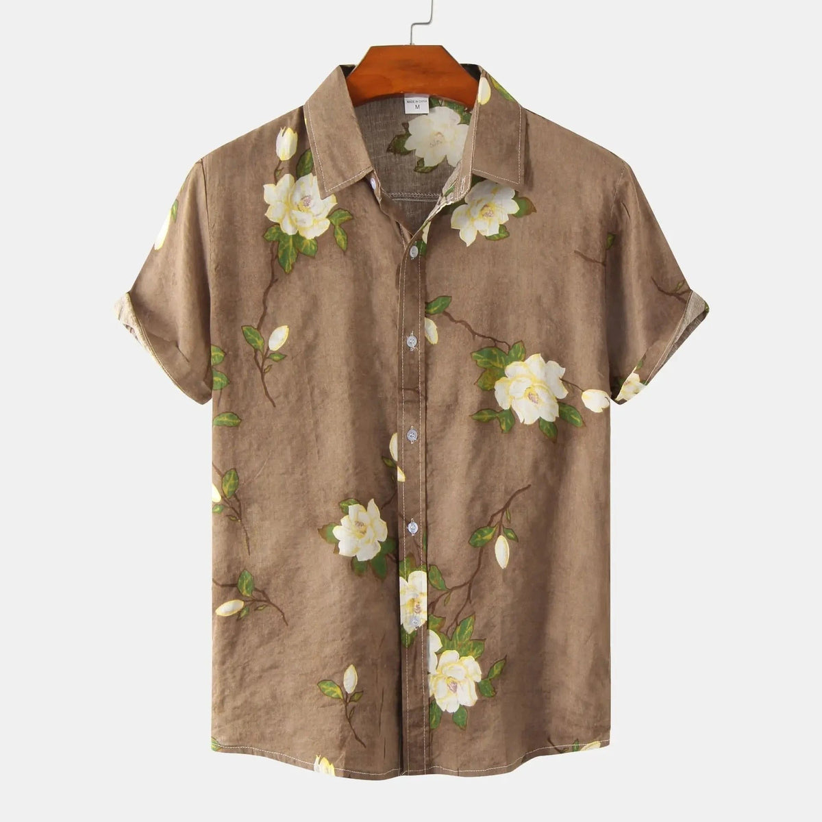 Liam floral shirt - Brown
