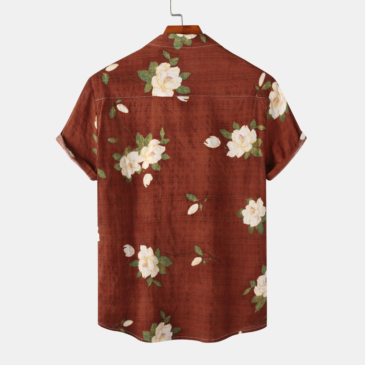 Liam floral shirt - Red detail