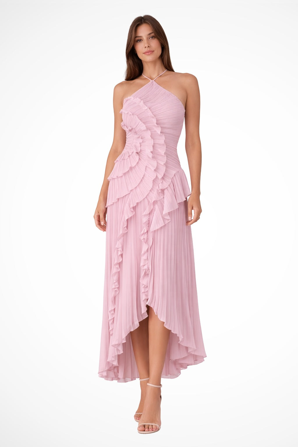 Lily bridesmaid maxi dress - Pink