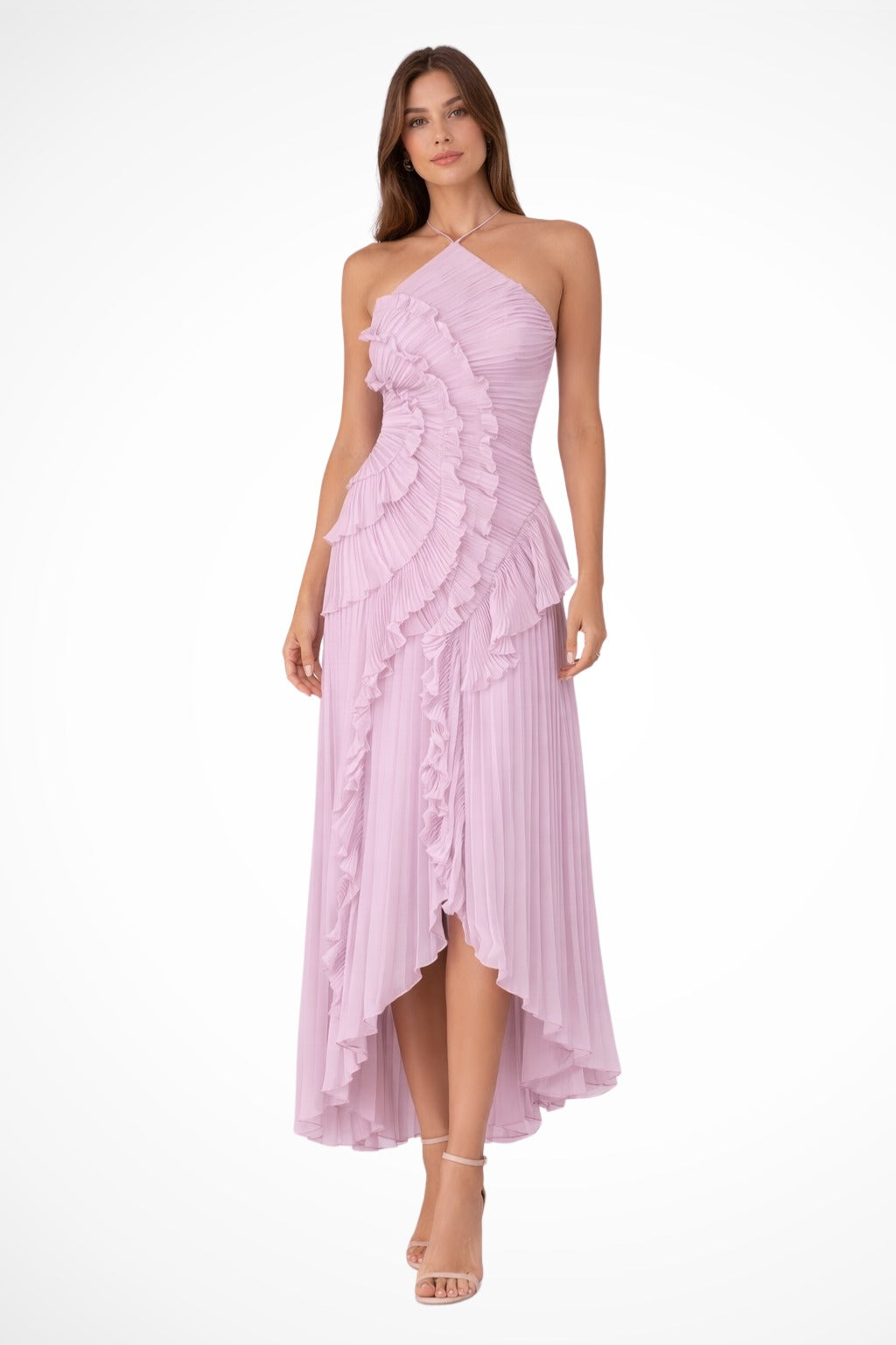 Lily bridesmaid maxi dress - Purple
