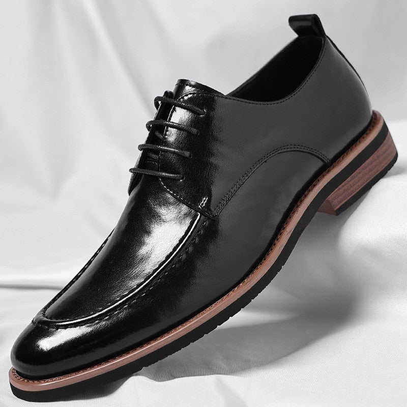 Lincoln leather dress shoes - Black