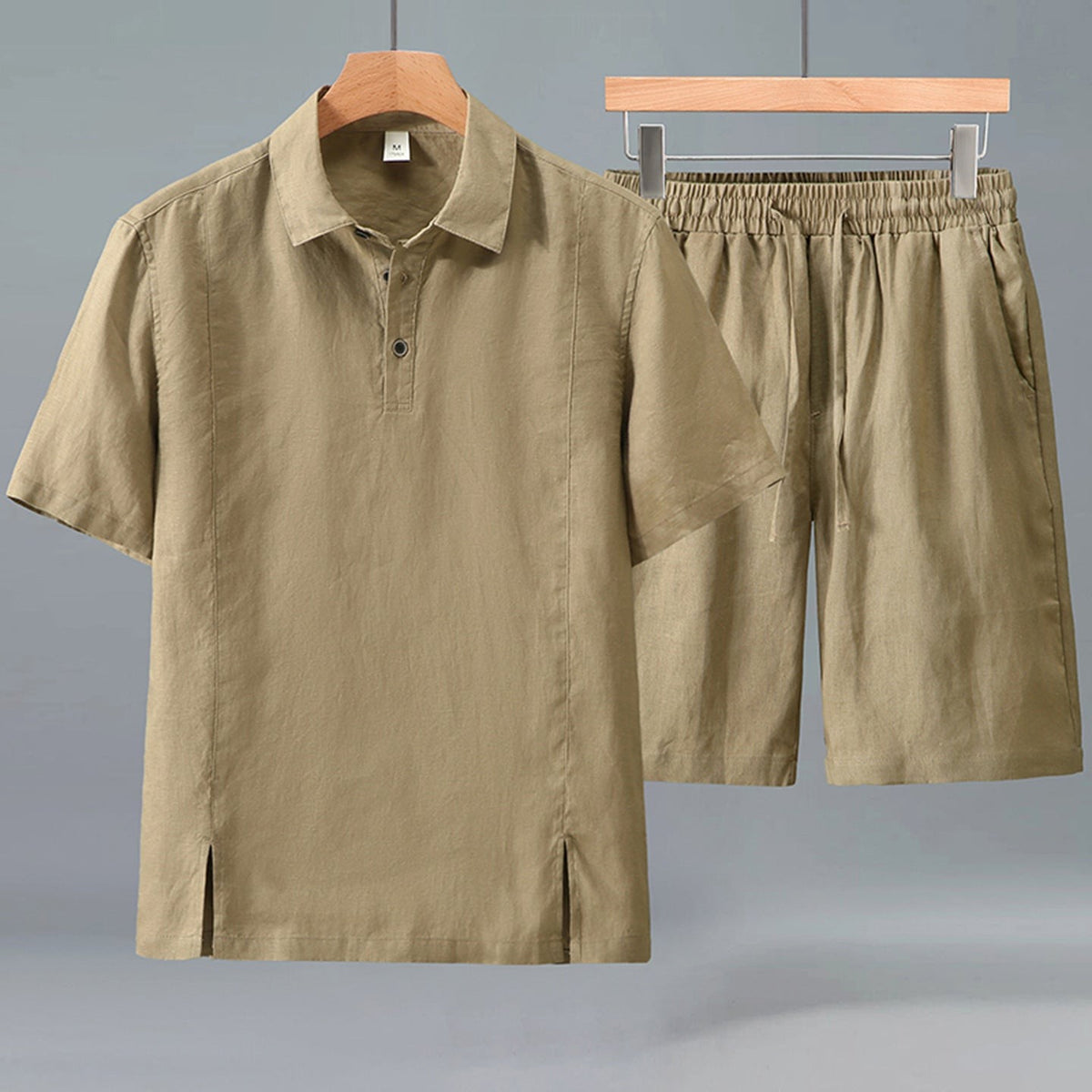 Lucas linen set - Apricot