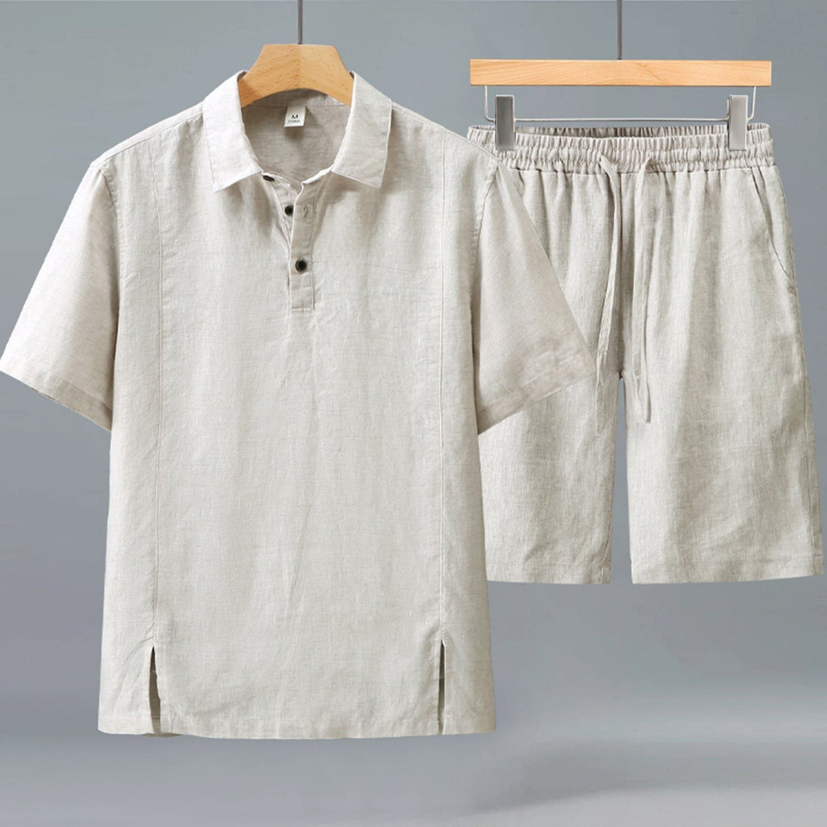 Lucas linen set - Beige