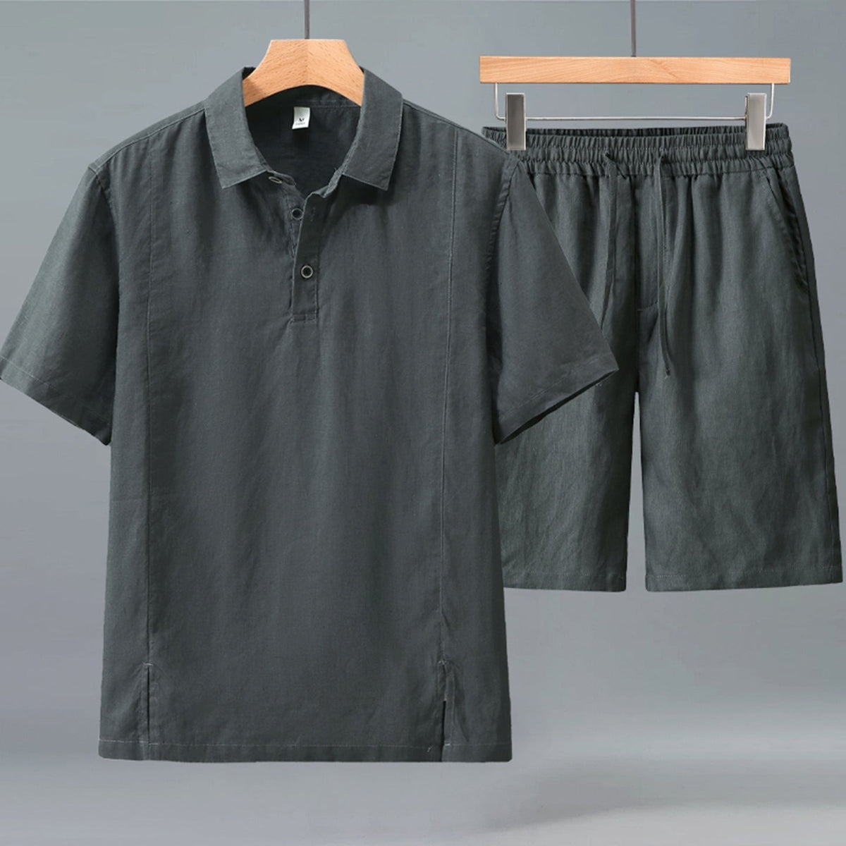 Lucas linen set - Gray
