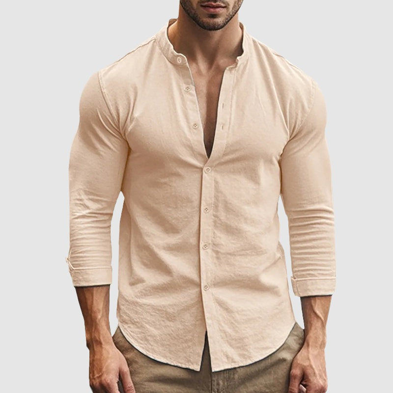 Lucas Beach Shirt Khaki