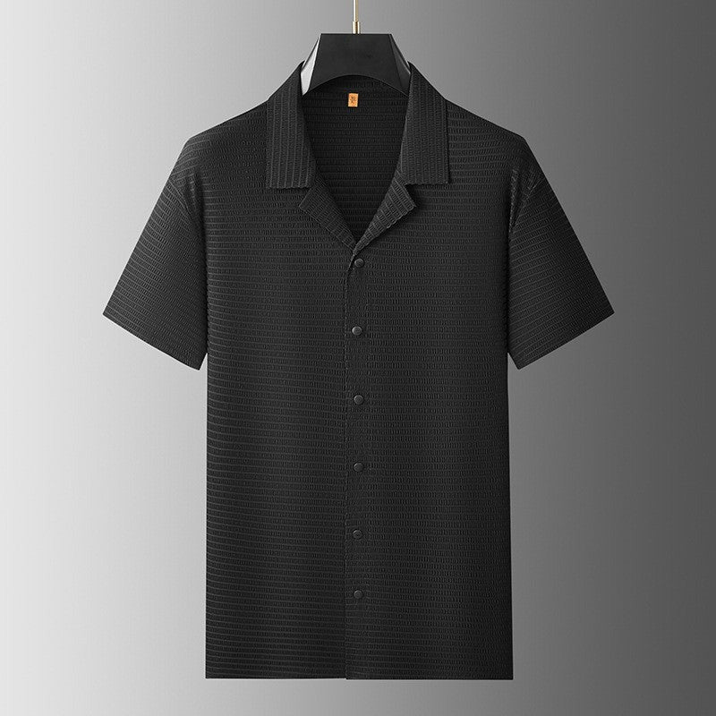 Luke camp shirt - Black