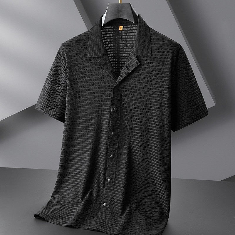 Luke camp shirt - Black