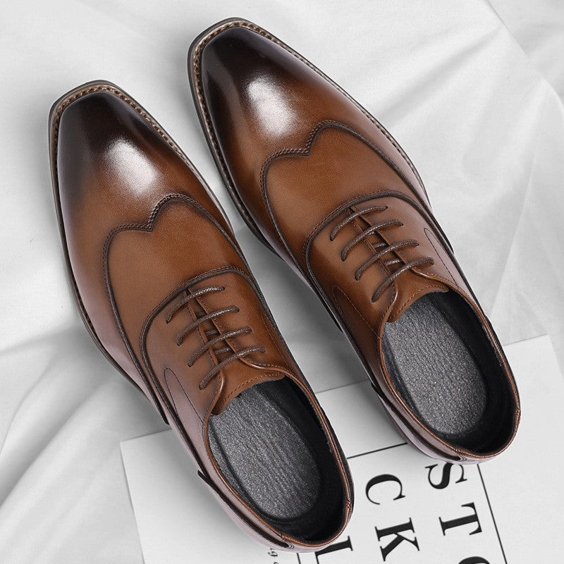 Luke brogue oxford dress shoes - detail view