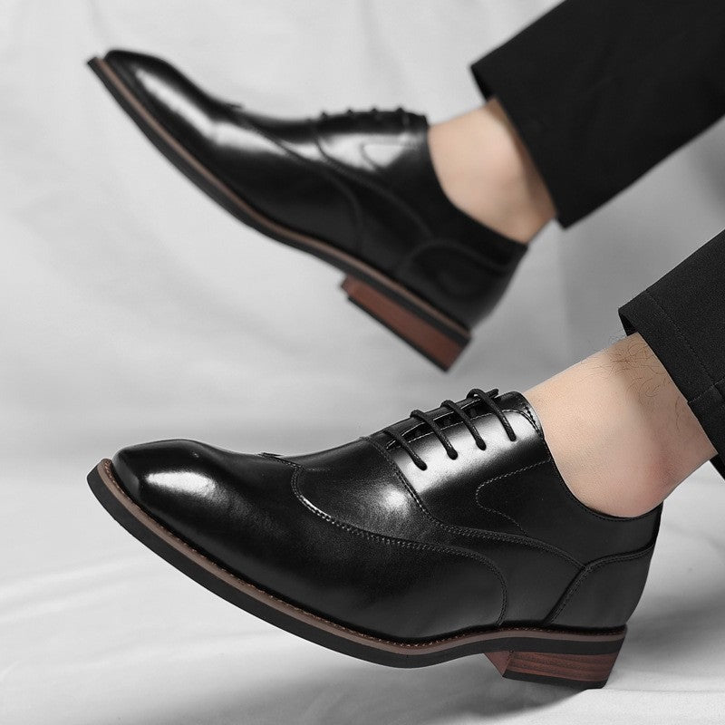 Luke brogue oxford dress shoes - detail view
