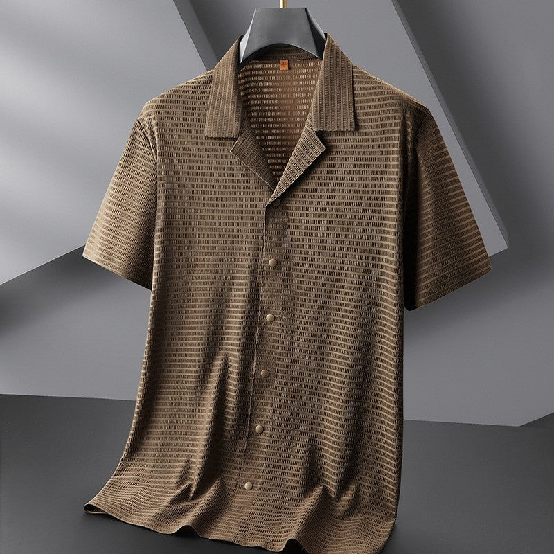 Luke camp shirt - Coffee