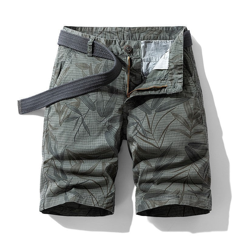 Luke tropical shorts - Dark Gray